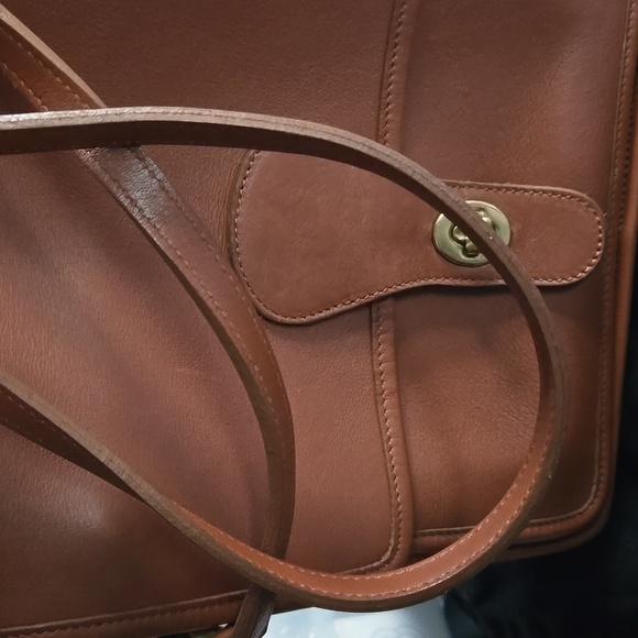 Coach Leather Satchel - Picture 8 of 12